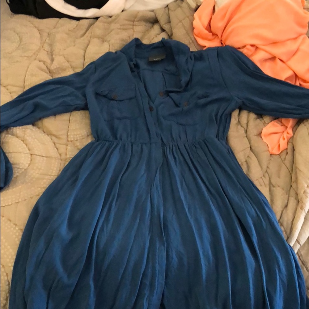 Anthropologie Mini Dress long sleeve